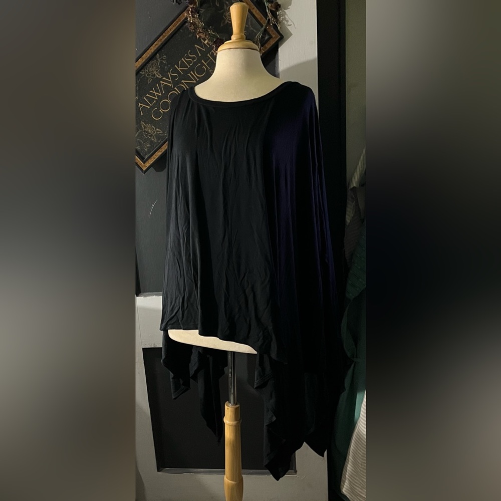 Torrid Poncho shirt short sleeves